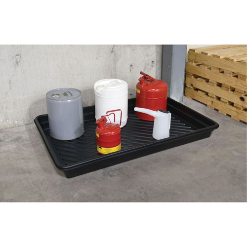 Ultra-Utility Trays&reg;, 24" L x 36" W x 4.75" H, 18 US gal. Spill Capacity Cam Industrial