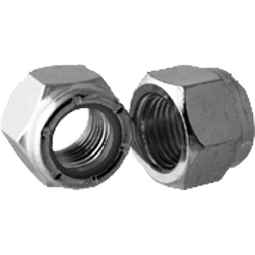 NTU Thin Heavy Series Locknut Nylon Insert, 3/4"-10 Dia., Zinc Plated Cam Industrial
