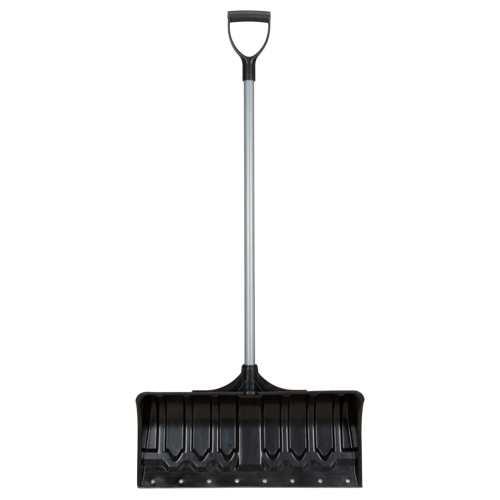 Snow Pusher, Polypropylene Blade, D-Grip Handle, 21-1/4" W Cam Industrial