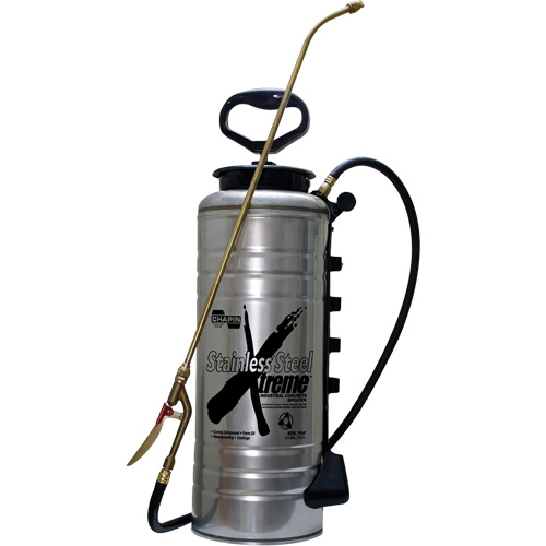 Pulv&eacute;risateur industriel Xtreme, 3,5 gal. (13,25 L), Acier inoxydable, Lance de 24" Cam Industrial