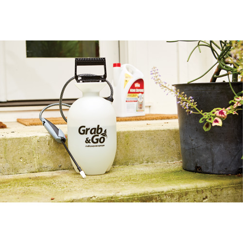 Vaporisateur pour usage multiple Grab & Go, 1 gal. (4,5 L), Poly&eacute;thyl&egrave;ne, Lance de 10" Cam Industrial