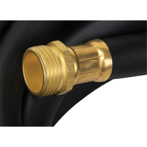 Contractor Duty Rubber Hose, Rubber, 5/8" dia. x 25' Cam Industrial
