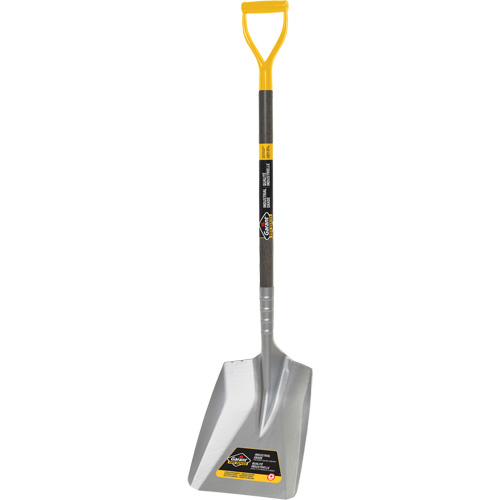 Yukon Snow Shovel, Aluminum Blade, 14" Wide, D-Grip Handle Cam Industrial