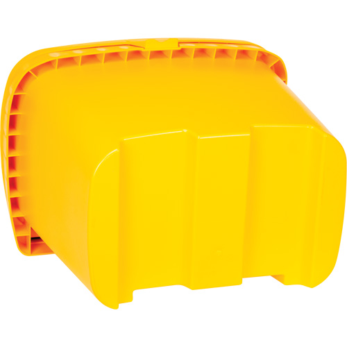 Bacs d'entreposage pour sel & sable, Avec Moraillon, 21" x 27" x 26", 4,24 pi³, Jaune Cam Industrial