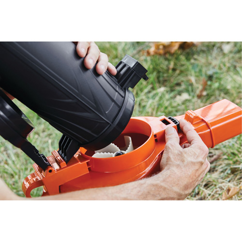 Leaf Blower/Vacuum/Mulcher, 210 MPH Output, Electric Cam Industrial