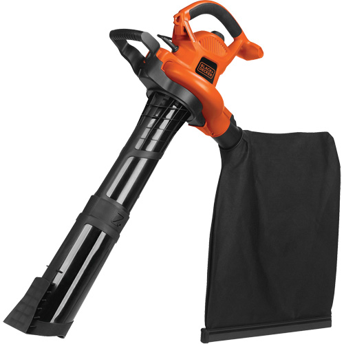 High Performance Leaf Blower/Vacuum/Mulcher, 250 MPH Output, Electric Cam Industrial