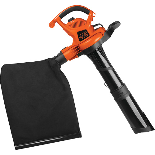 High Performance Leaf Blower/Vacuum/Mulcher, 250 MPH Output, Electric Cam Industrial