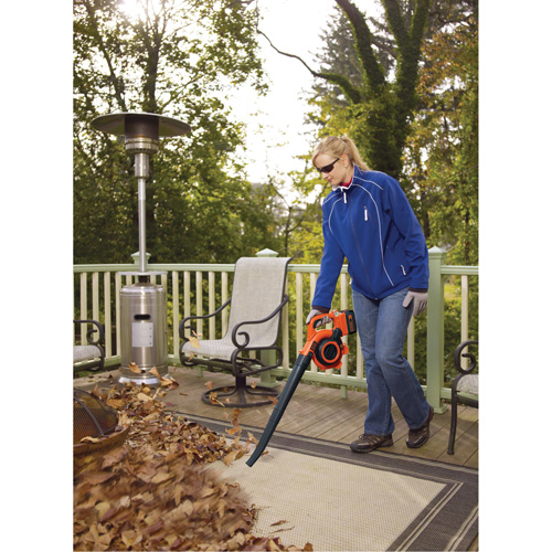 Max* Cordless Sweeper/Vacuum Kit, 40 V, 120 MPH Output, Battery Powered Cam Industrial