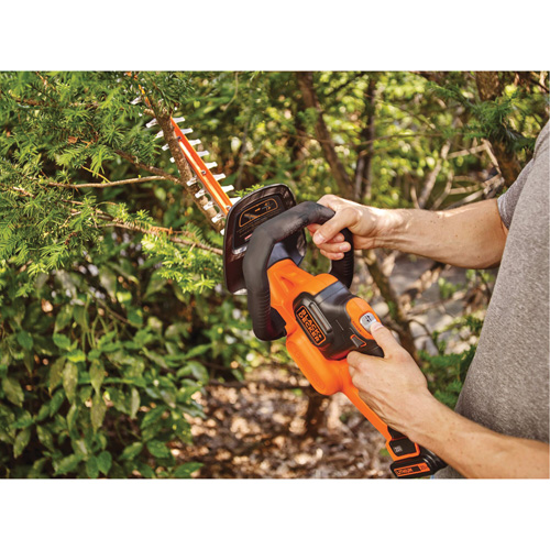 Max* PowerCut Cordless Hedge Trimmer Kit, 22", 20 V, Battery Powered Cam Industrial