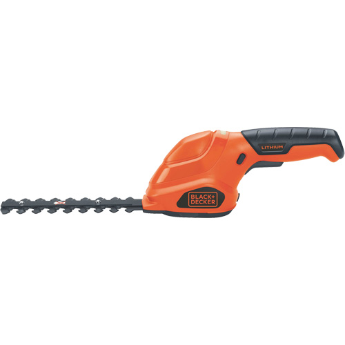 Cisailles de jardin/cisailles &agrave; haie 2-en-1, &agrave; pile, 3,6 V, Largeur de la coupe 4"/6" Cam Industrial