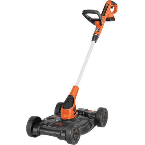 Ensemble de tondeuse compacte sans fil 3 en 1 20 V Max*, Pouss&eacute;e, &agrave; pile, Largeur de coupe 12" Cam Industrial