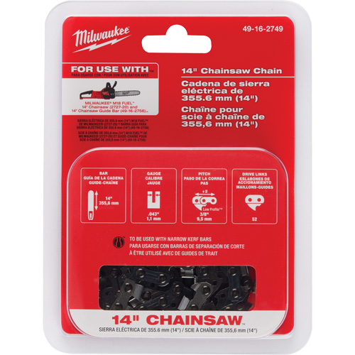 Chaîne de 14" pour scie &agrave; chaîne Cam Industrial
