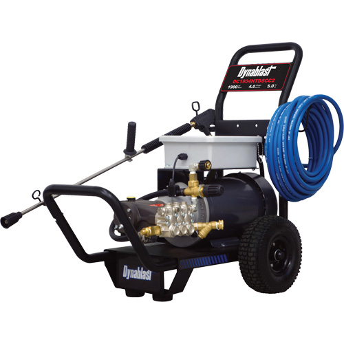 Hot & Cold Water Pressure Washer with Time Delay Shutdown, Electric, 1900 PSI, 4 GPM Cam Industrial