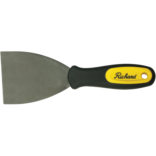 Grattoirs muraux rigides, Lame Acier &agrave; haute teneur en carbone, Largeur 3", Manche Plastique Cam Industrial