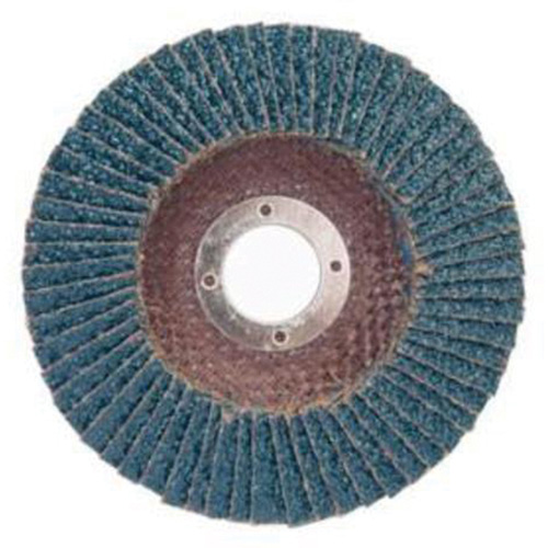 Disque &agrave; lamelles coniques, 5" x 7/8", Type 29, Grain 60, Alumine de zirconium Cam Industrial