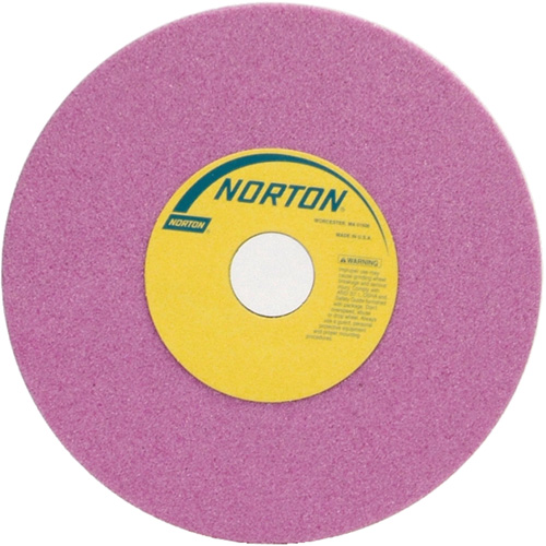 Tool Room Wheel, Type 01, Aluminum Oxide, 8" x 1/2" Cam Industrial