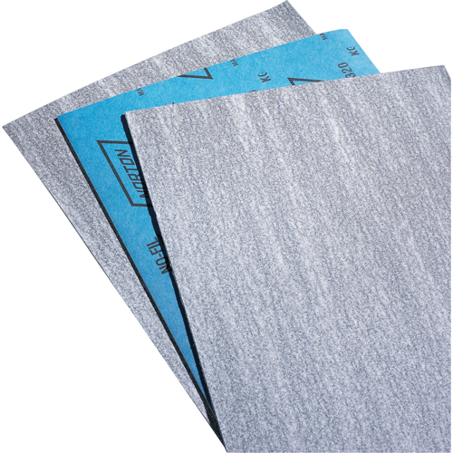Sandpaper, Paper Sheets - No-Fil Durite A475, 9" x 11", P80-B Grit, Silicon Carbide Cam Industrial