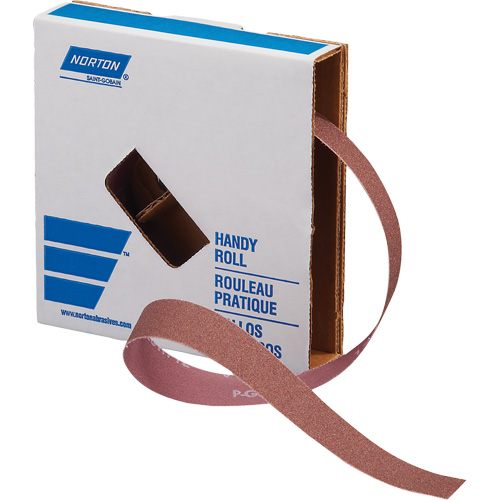 Metalite&reg; K225 Shop Rolls, Aluminum Oxide, 1" W x 150' L, 40 Grit Cam Industrial