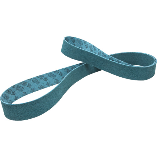 Scotch-Brite Sanding Belt, 3" W x 132" L, Aluminum Oxide, Very Fine Grit Cam Industrial