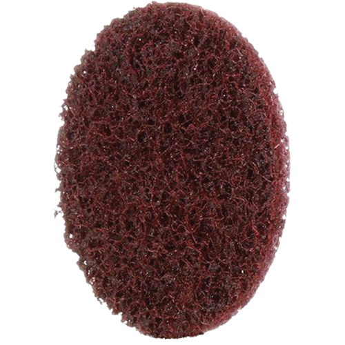 Scotch-Brite Roloc Surface Conditioning Disc, 1" Dia., Medium Grit, Aluminum Oxide Cam Industrial
