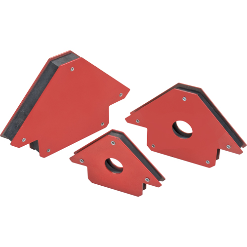 Aimant de retenue, 6-1/4" lo x 4" la x 3/4" h, 25 lb Cam Industrial