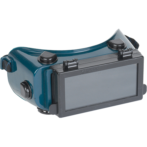 Welder's Flexible Frame Safety Goggles, 5.0 Lens, Anti-Scratch, Closed Vent Cam Industrial