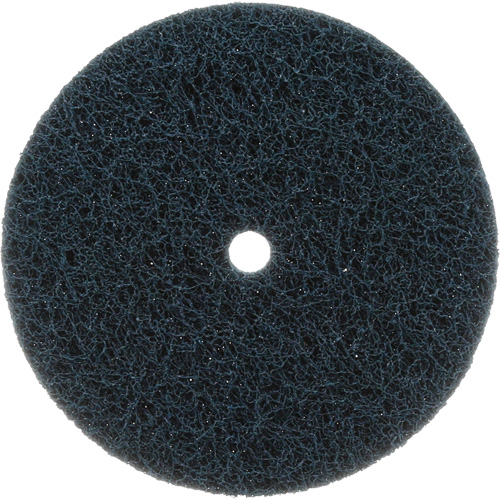Standard Abrasives Buff & Blend Disc, 6" Dia., Medium Grit, Aluminum Oxide Cam Industrial