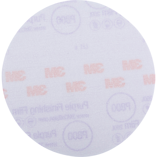DISQUE FINITION MAUVE 6" HOOKIT GRN P800 50/BTE>, dia 6", Grain P800 Cam Industrial