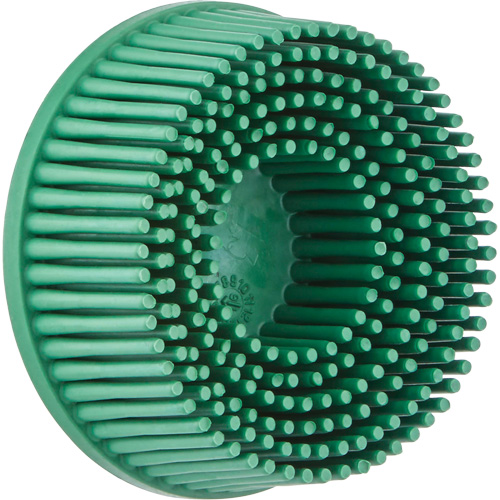 Scotch-Brite Roloc Bristle Disc, Ceramic, Coarse Grit, 2" Dia. Cam Industrial