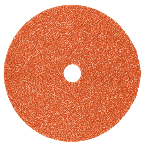 Disques en fibre mod&egrave;le 987C  Cubitron II , Grain de c&eacute;ramique, 36+, 4-1/2" Dia x 7/8" Arbre Cam Industrial
