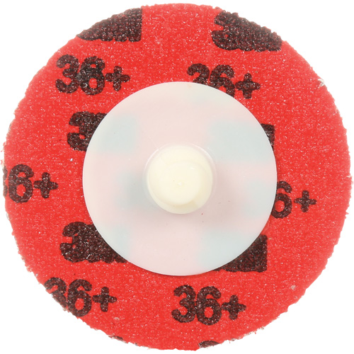 Cubitron II Roloc Durable Edge Disc, 3" Dia., 36+ Grit, Ceramic Cam Industrial