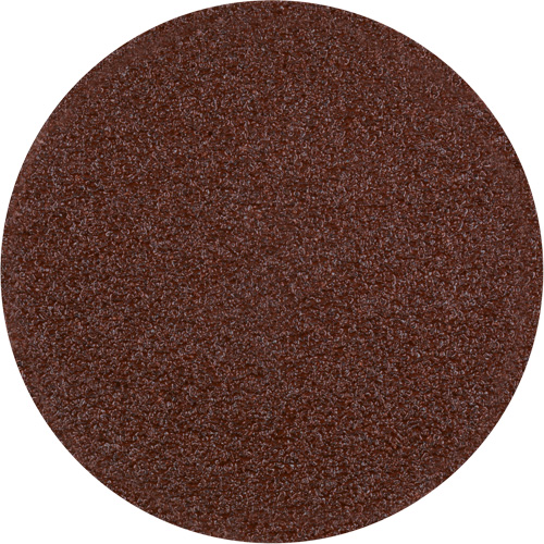 Disque de ponçage de 3" &agrave; endos blocable, 3" dia., Grain 36, Oxyde d'aluminium Cam Industrial