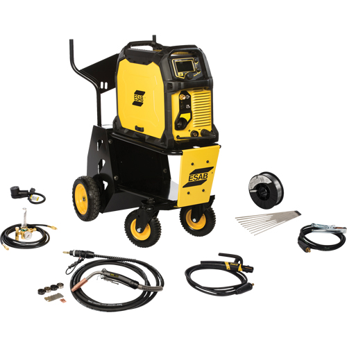 Rebel EMP 235ic Portable Welding Machine with Cart, 230 V/120 V, 1 Ph, 50/60 Hz Cam Industrial