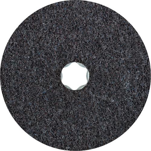 Disc de conditionnement de surface &agrave; boucles et crochets, 4-1/2" dia., Grain Moyen, Oxyde d'aluminium Cam Industrial