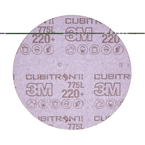 3M Hookit Film Disc, 6" Dia., 220+ Grit, Ceramic, C-Weight Cam Industrial