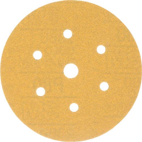 3M Hookit Film Disc, 6" Dia., P80 Grit, Aluminum Oxide, C-Weight Cam Industrial