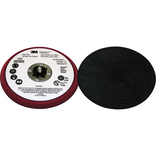 Hookit Low Profile Disc Pad Cam Industrial