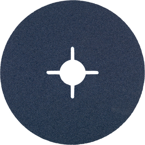 Resin Fibre Sanding Disc, Zirconium, 36, 5" Dia x 7/8" Arbor Cam Industrial