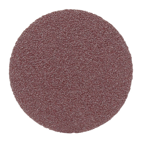 Disque en tissu PSA, 2" dia., Grain 80, Oxyde d'aluminium Cam Industrial