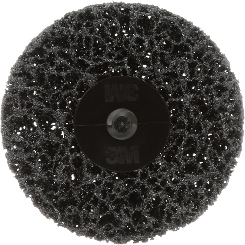 Disque de d&eacute;capage de rev&ecirc;tement Scotch-Brite Roloc, dia 3", Grain Extra grossier, Carbure de silicium Cam Industrial