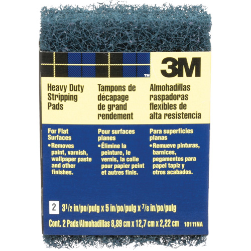 Heavy-Duty Stripping Pads, Aluminum Oxide, 3-1/2" x 5", Coarse Grit Cam Industrial