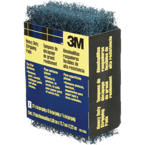 Heavy-Duty Stripping Pads, Aluminum Oxide, 3-1/2" x 5", Coarse Grit Cam Industrial