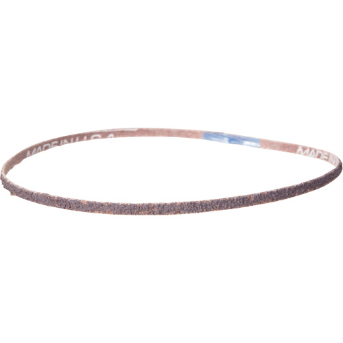 Courroie en toile pour ponceuse Metalite, 3/8" la x 13" lo, Oxyde d'aluminium, Grain Cors&eacute;/P80 Cam Industrial