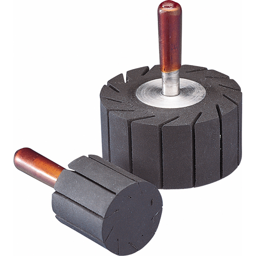 ACCESSOIRES POUR BANDES SPIRALES-MEULES &agrave; EXTENSION DIAM&eacute;TRALE FENDUE EN CAOUTCHOUC Cam Industrial