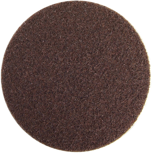 Non-Woven Hook & Loop Disc, 2" Dia., Coarse Grit, Aluminum Oxide Cam Industrial