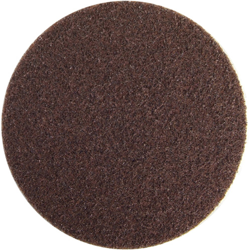 Non-Woven Hook & Loop Disc, 4" Dia., Coarse Grit, Aluminum Oxide Cam Industrial