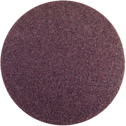 Non-Woven Hook & Loop Disc, 4" Dia., Medium Grit, Aluminum Oxide Cam Industrial