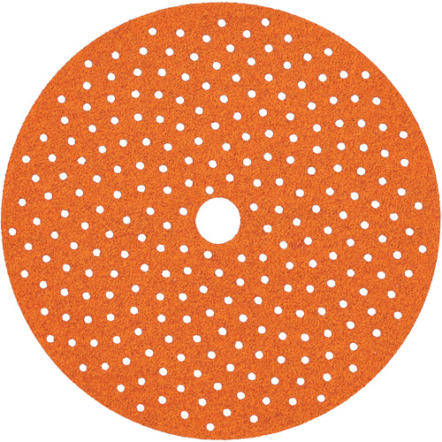 Disque avec attache autoagrippante Multi-Air Cyclonic Blaze, dia 6", Grain 40, C&eacute;ramique d'alumine, Poids D Cam Industrial
