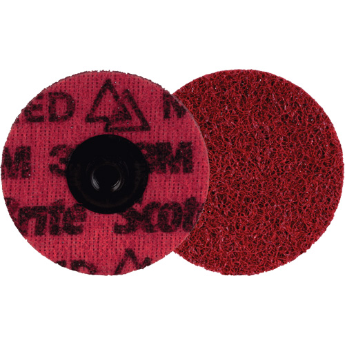 Scotch-Brite Roloc Precision Surface Conditioning Disc PN-DS, 3" Dia., Ceramic Cam Industrial