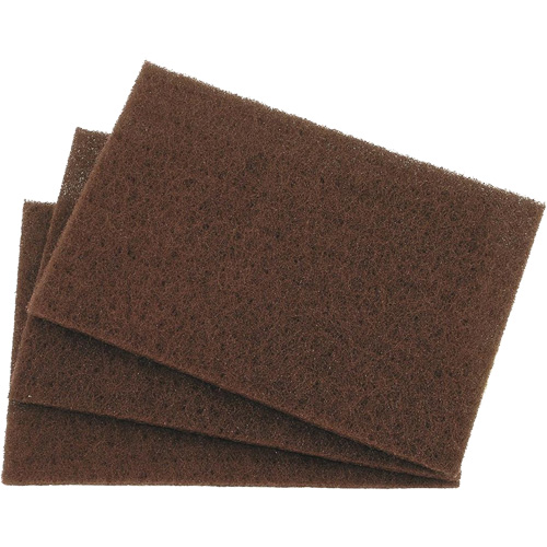 Very Fine Abrasive Hand Pads, 6" x 9", 320A Grit Cam Industrial
